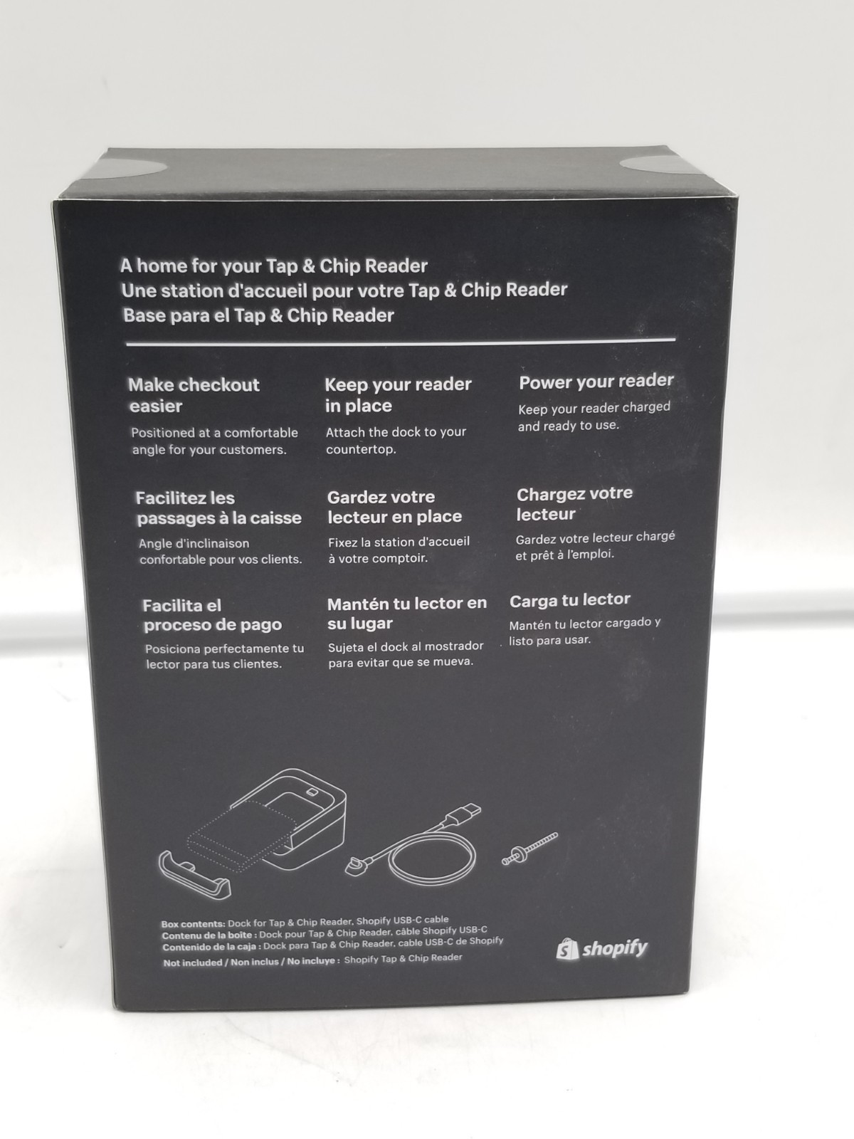 Shopify Dock for Tap and Chip Card Reader - New