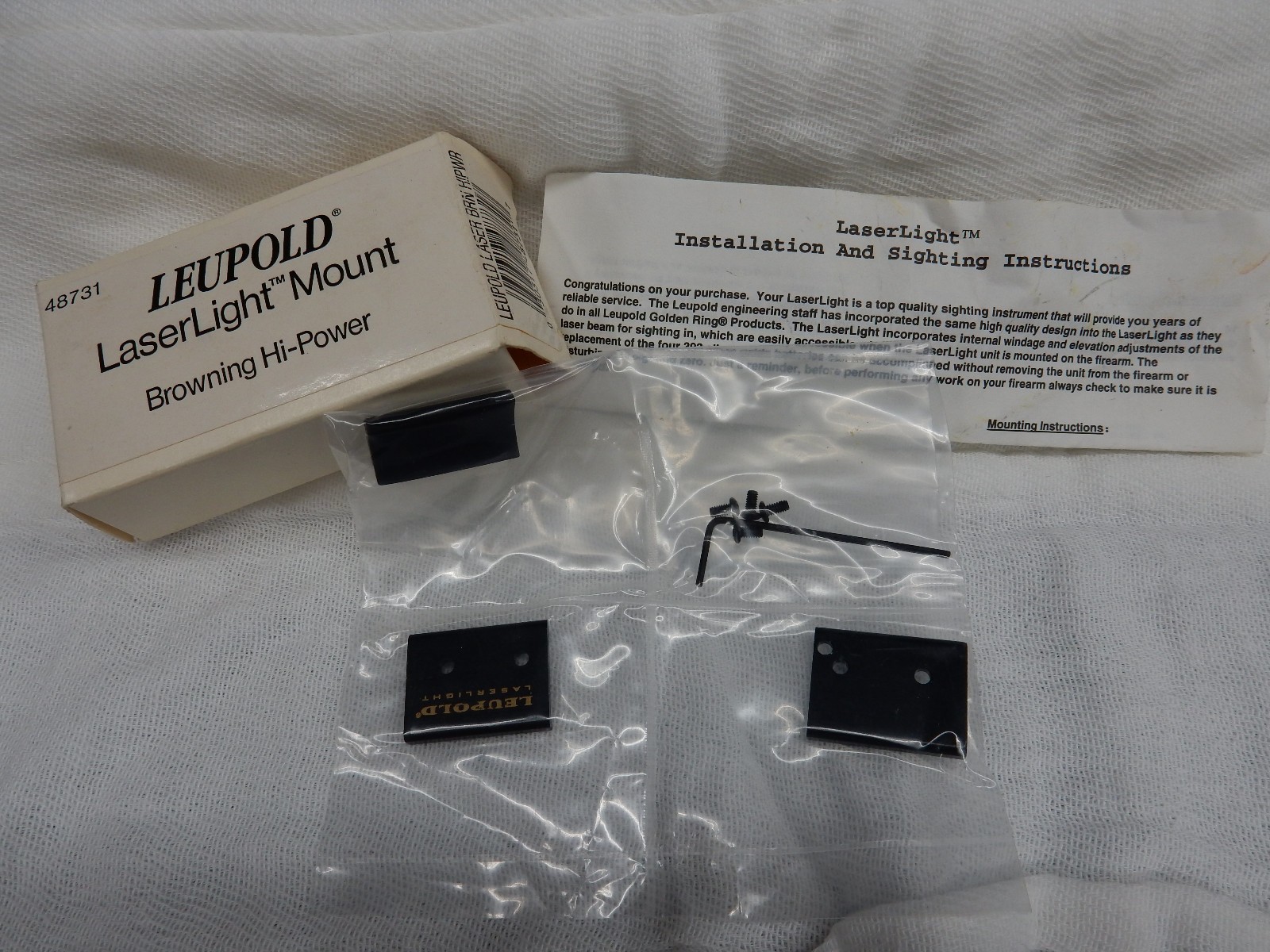 Leupold Laser Light Mount for Browning Hi-Power 48731
