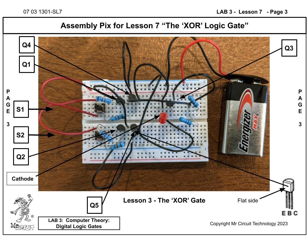 Mr Circuit Lab 3 Learn How Computers Work on the inside - build Logic Gates