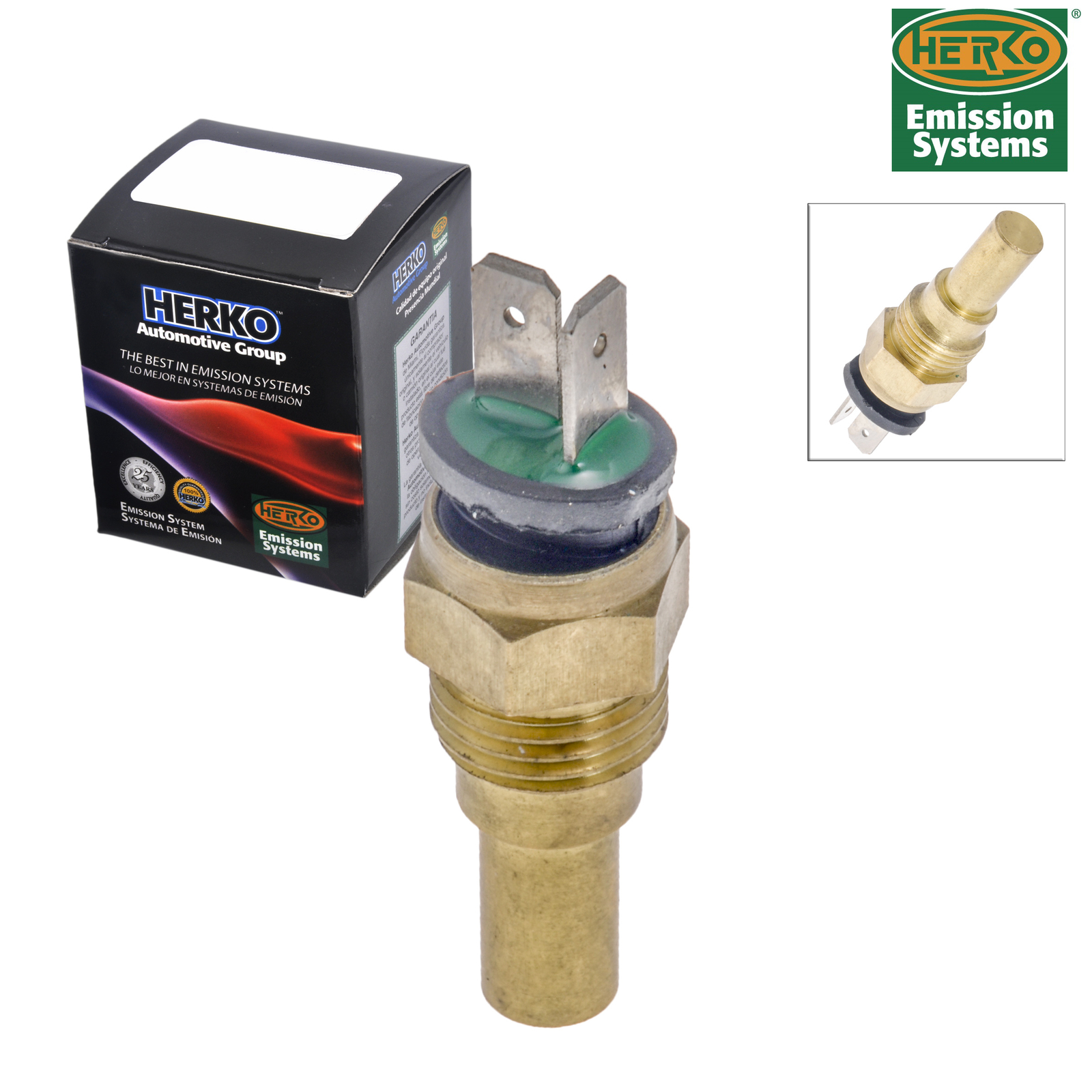 Herko Engine Coolant Temperature Sensor ECT368 for Hyundai Mitsubishi Dodge Eagl