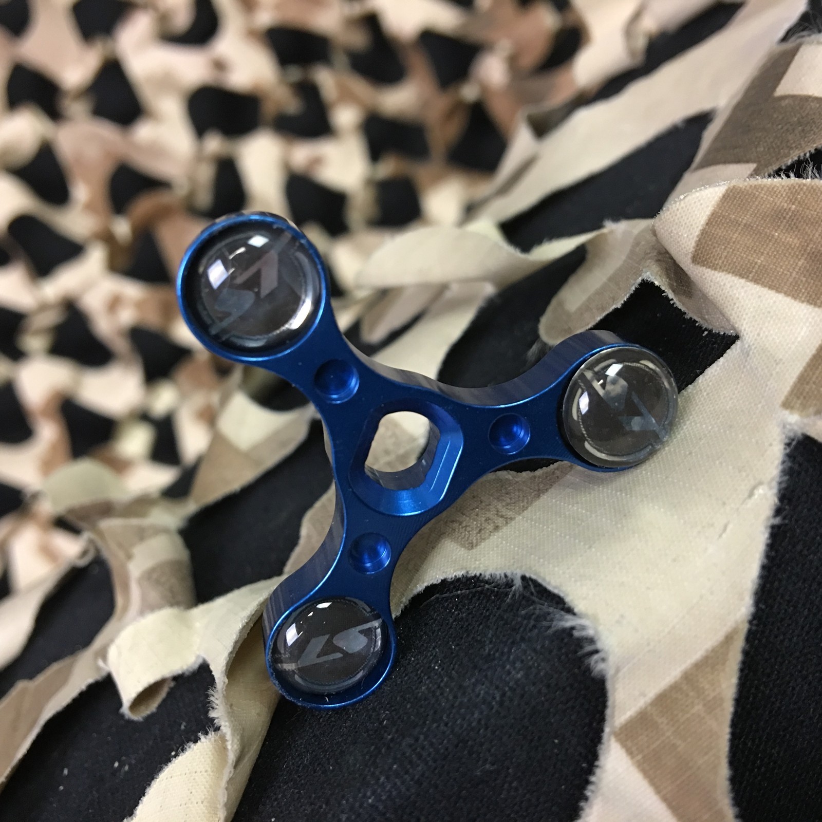 NEW Shocktech Halo Rip Drive Knob - Blue