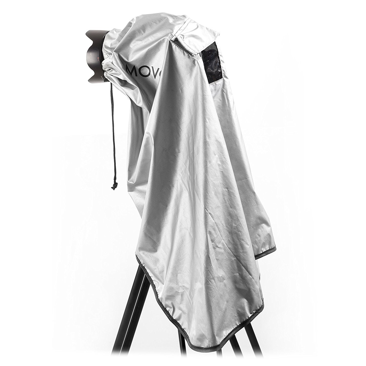 Movo CRC03 Extra-Long Waterproof Rain Cover Coat for DSLR SLR Camera/Lens/Tripod