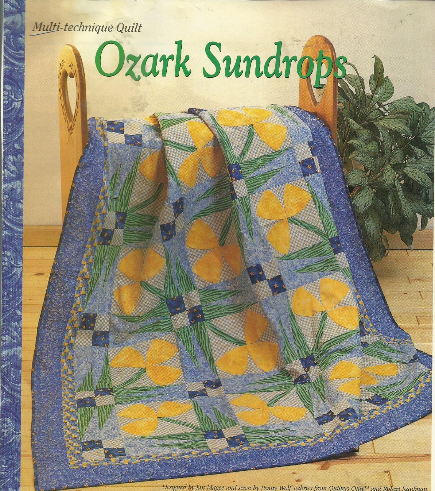 E0399   OZARK SUNDROPS QUILT PATTERN/INSTRUCTIONS