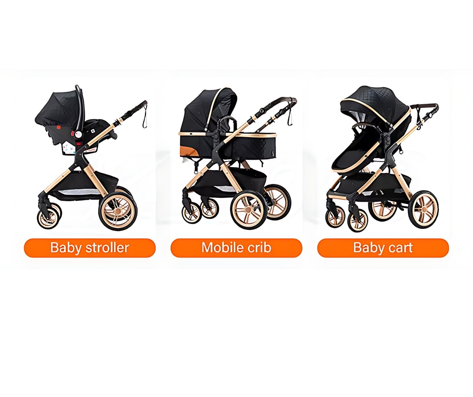 Baby strollers 3 in 1 ELOVIA