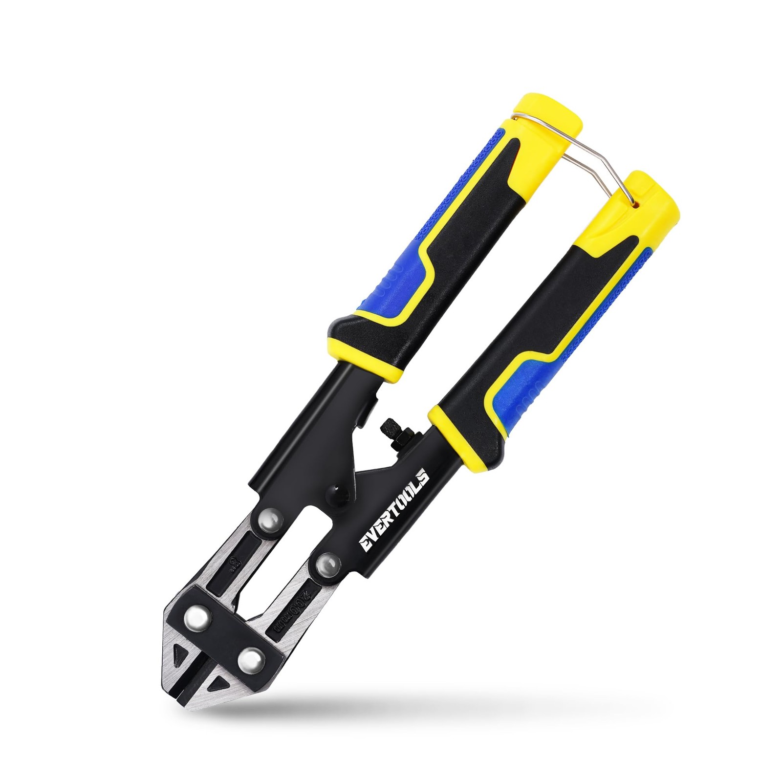 Mini Bolt Cutter, 8 inch Cr-V Steel Wire Cutter with Ergonomic Non-Slip Handl...
