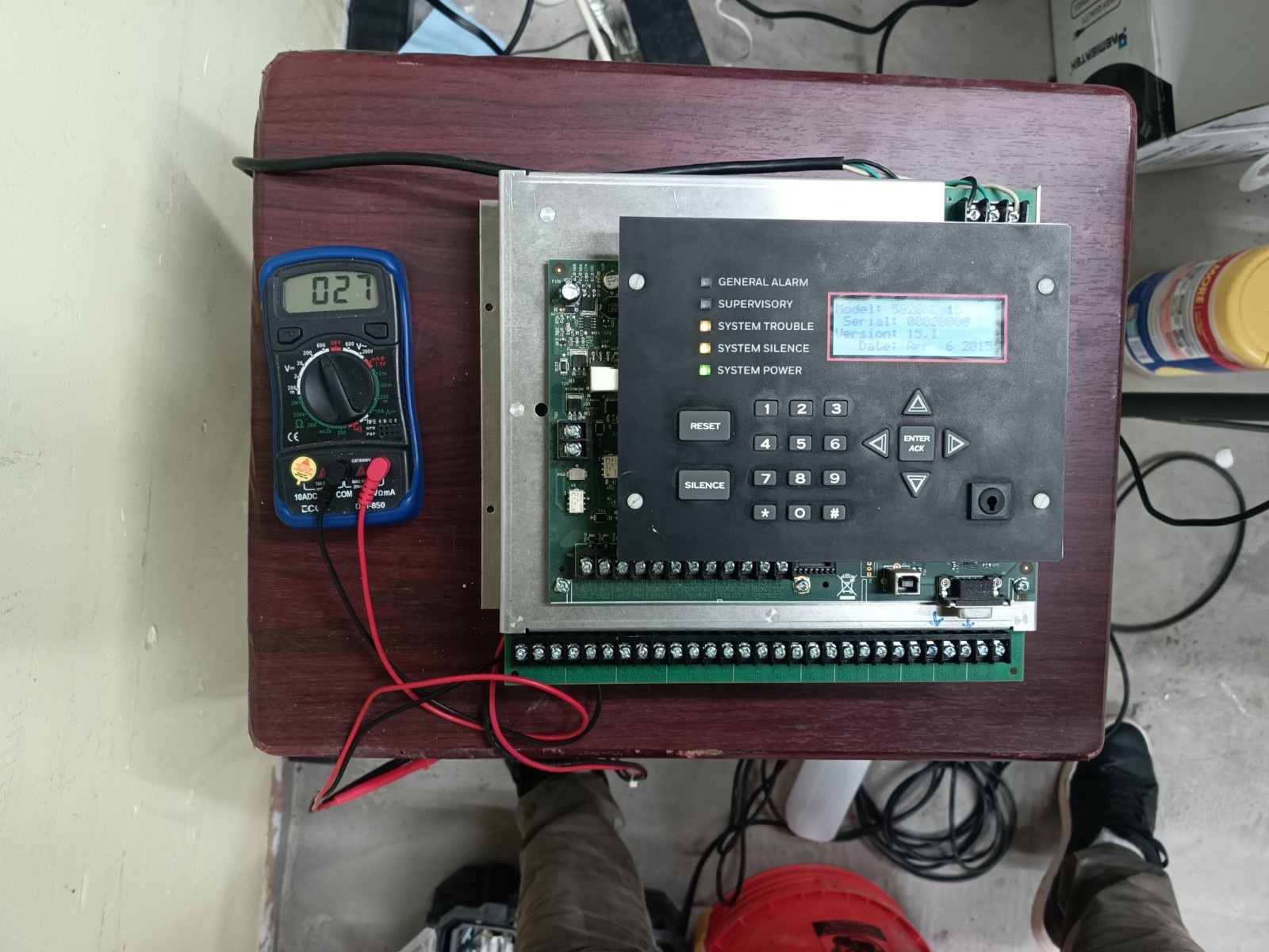 Repair Service for Silent Knight SK-5820XL Fire Panel On Site NY