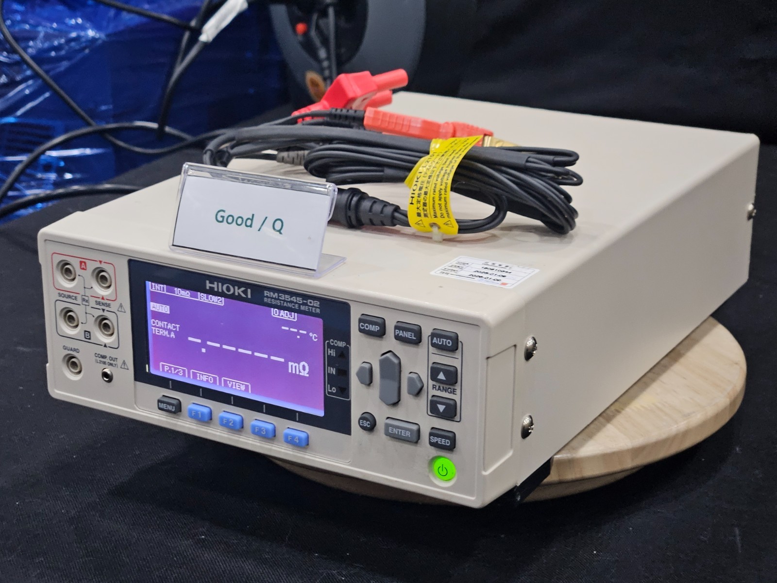 HIOKI RM3545-02 Resistance Meter (0544)_Q