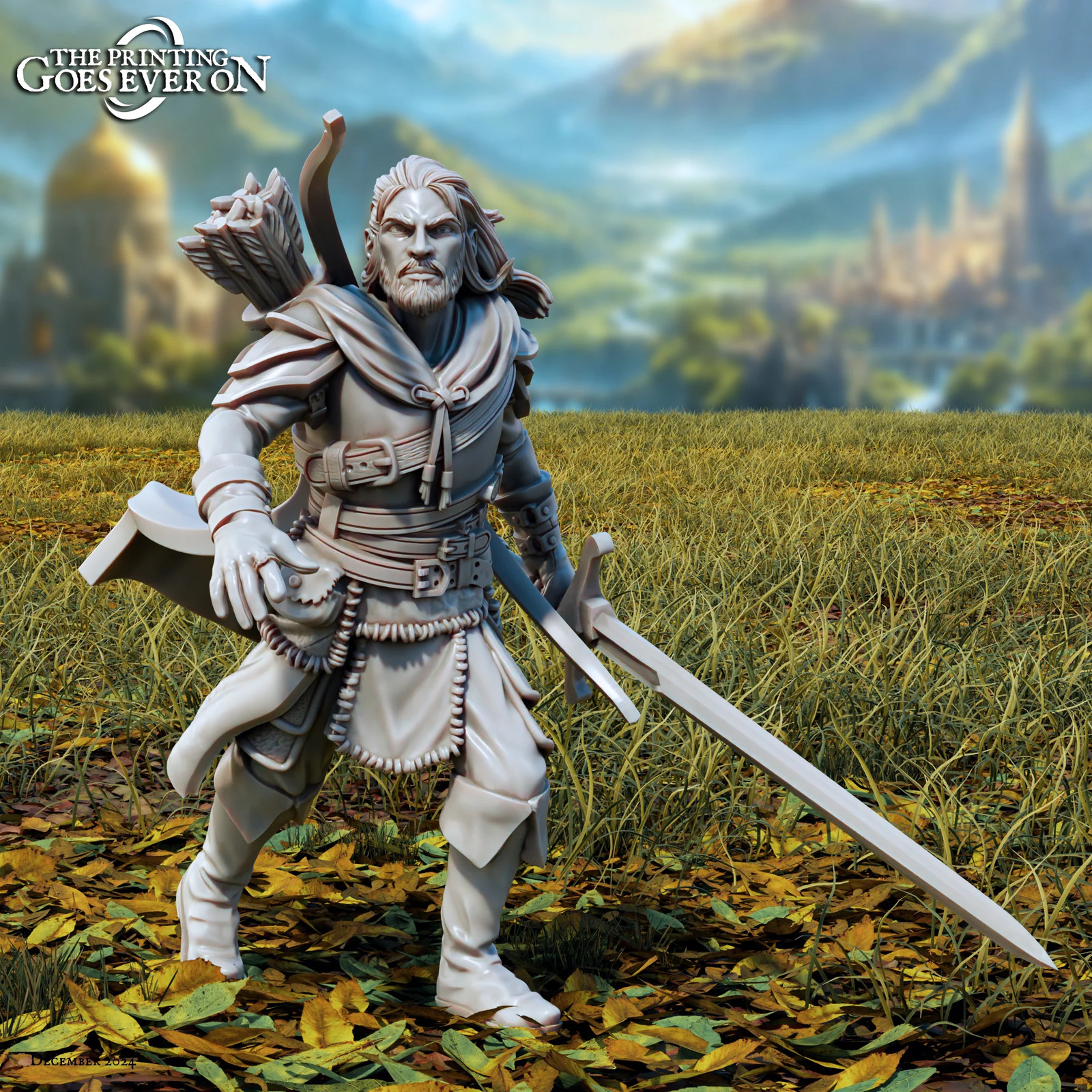 Bretegor - 28-120mm Tales of the Radiant Shores - Resin Tabletop Miniature