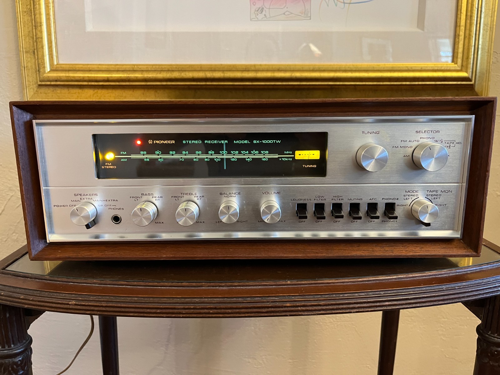 Pioneer SX-1000TW Stereo Receiver Fully Rebuilt