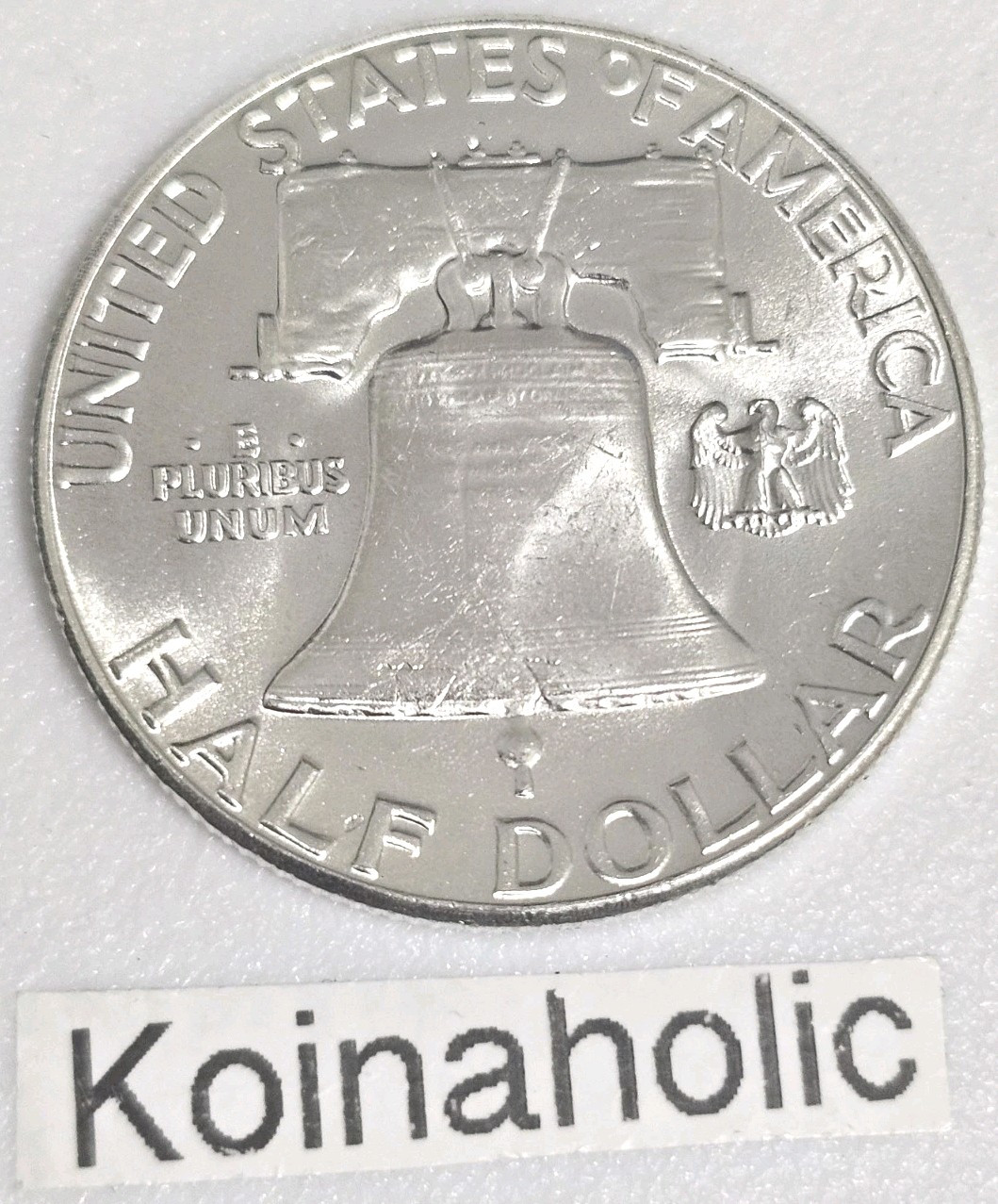 1962 PD Franklin Half Dollars, BU Mint State 90% Silver From Freshly Opened Roll