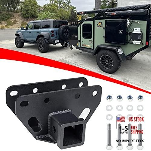 Upgraded Class 3 Trailer Hitch for Ford Bronco 2021-2026, 2 Inch Tow Hitch