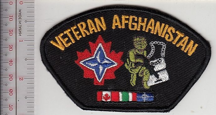 Canada Army Air Force Afghanistan Service Canadian Military Veterans M NO TARIFF