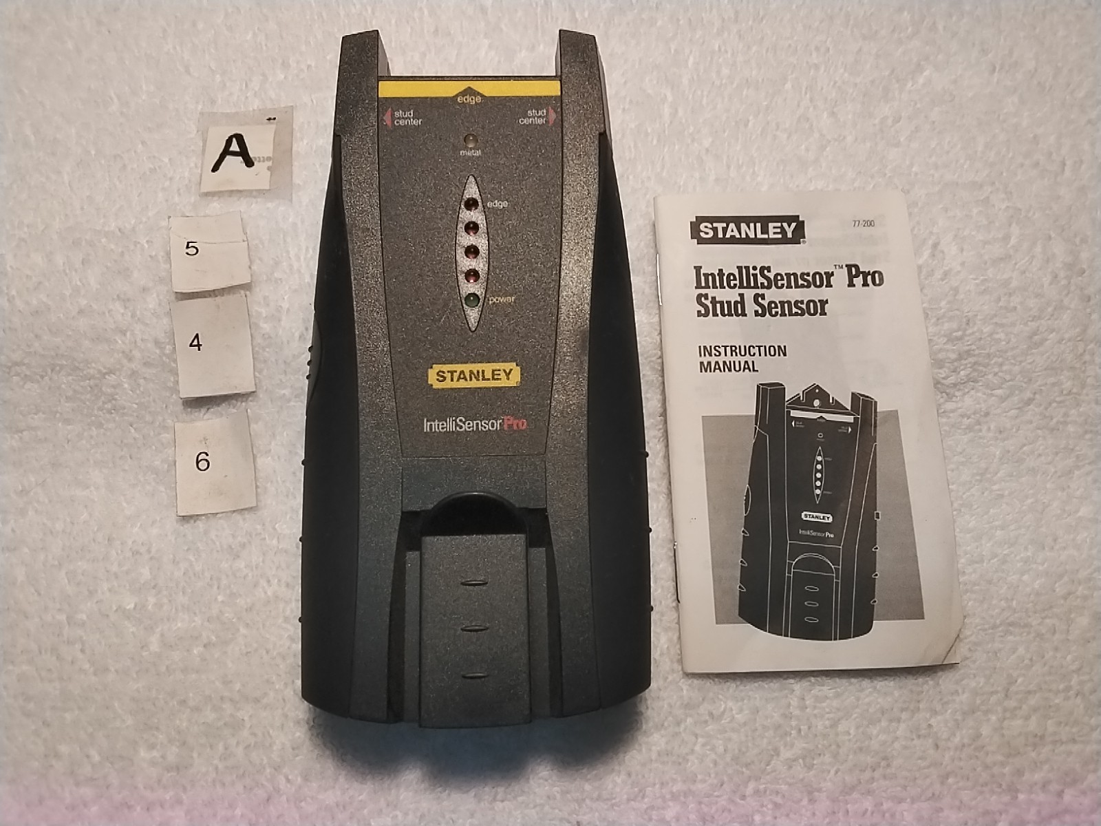 STANLEY 77-200 STUD SENSOR WITH MANUAL