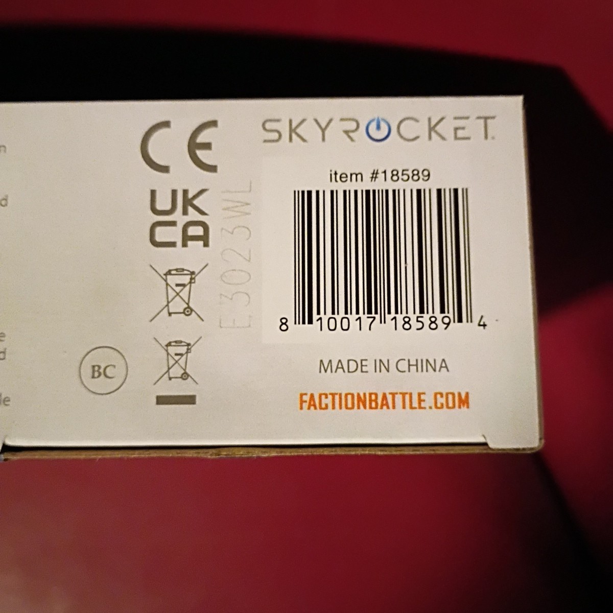Faction Gel Battle System Skyfire Target Drone