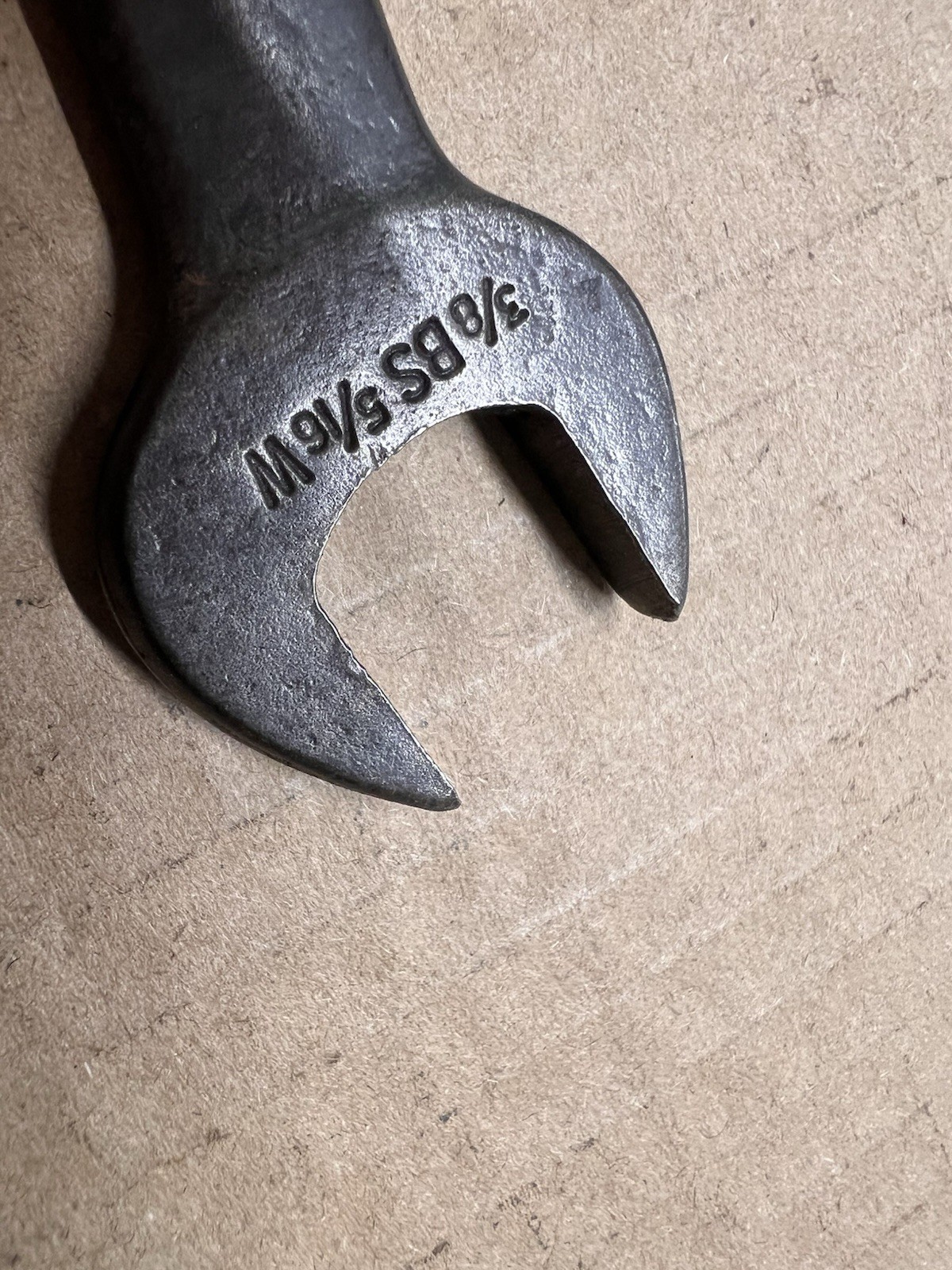 Vintage Toolkit Jenbro Spanner 1/4w 5/16w