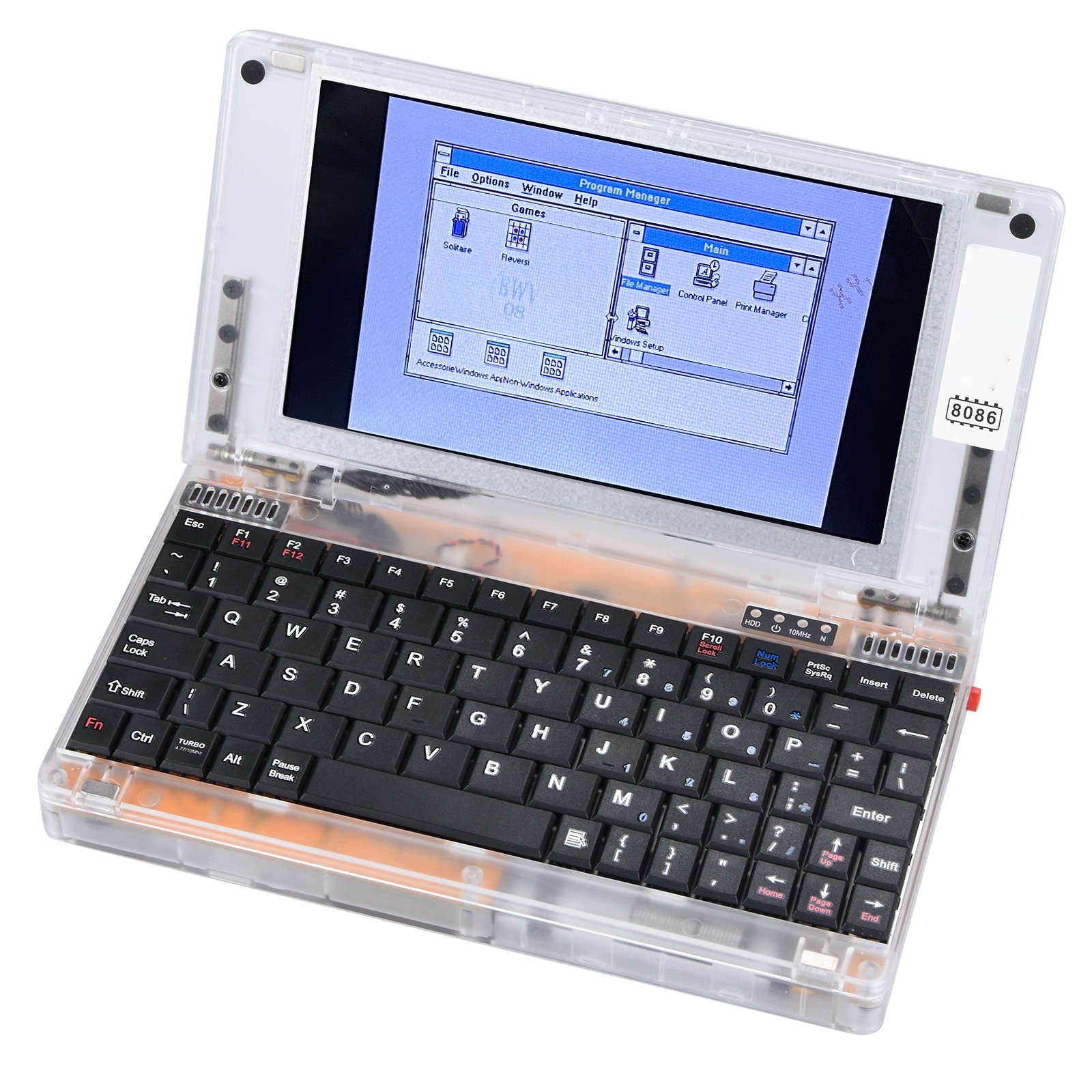 Portable Laptop Vintage Computer Win Ver 3.0 8086 CPU 4.77MHZ 640KB RAM