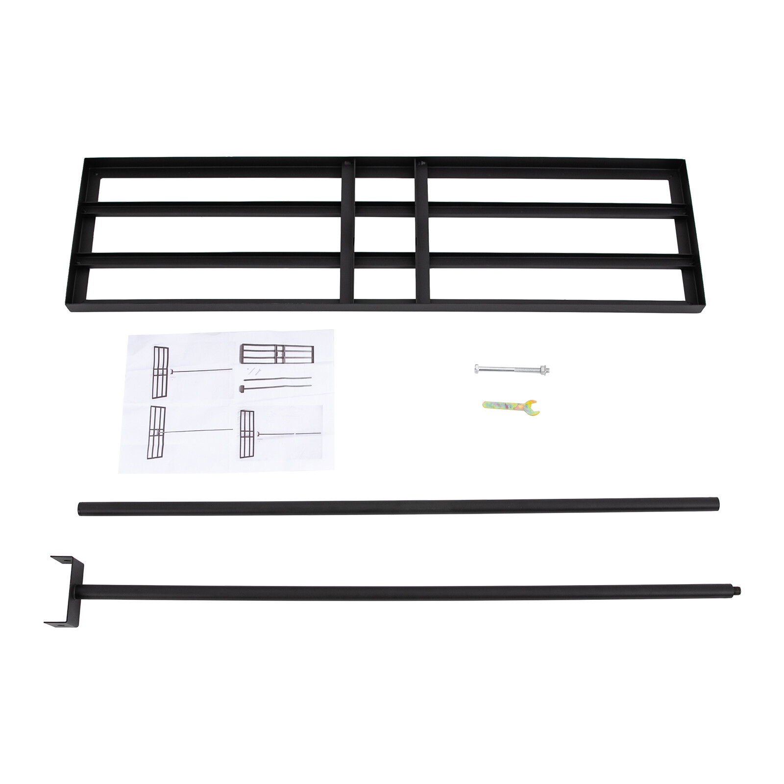 Lawn Leveling Rake 36"x10", Yard Leveling Rake for Grass Soil, Hefty Lawn Leve
