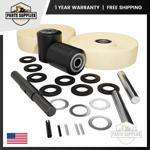 Complete Wheel Kit for Multiton Model TM, M & J Hand Control Pallet Jack