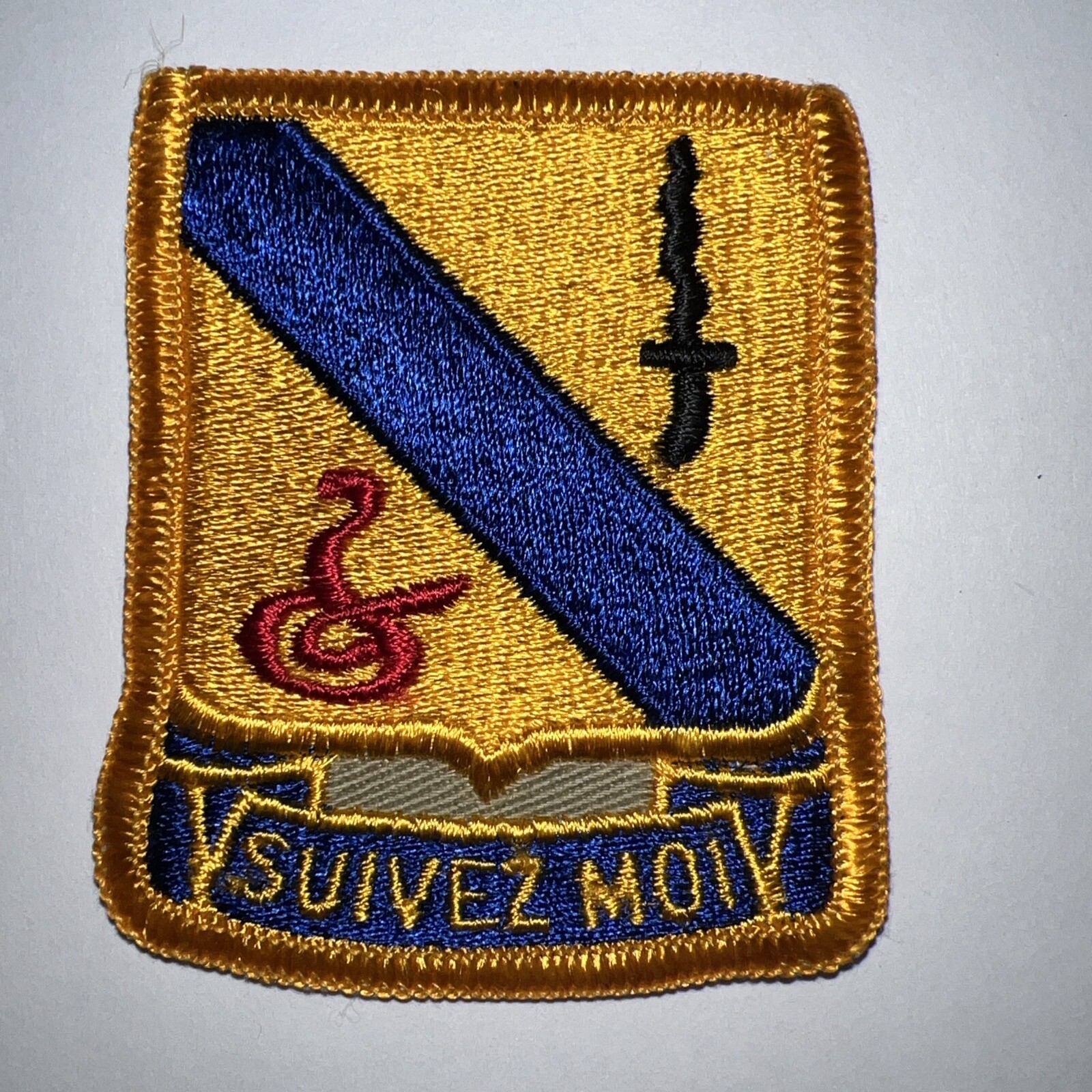 14th ACR ARMORED CAVALRY REGIMENT US ARMY PATCH, ORIGINAL COLD WAR Vintage G.I.