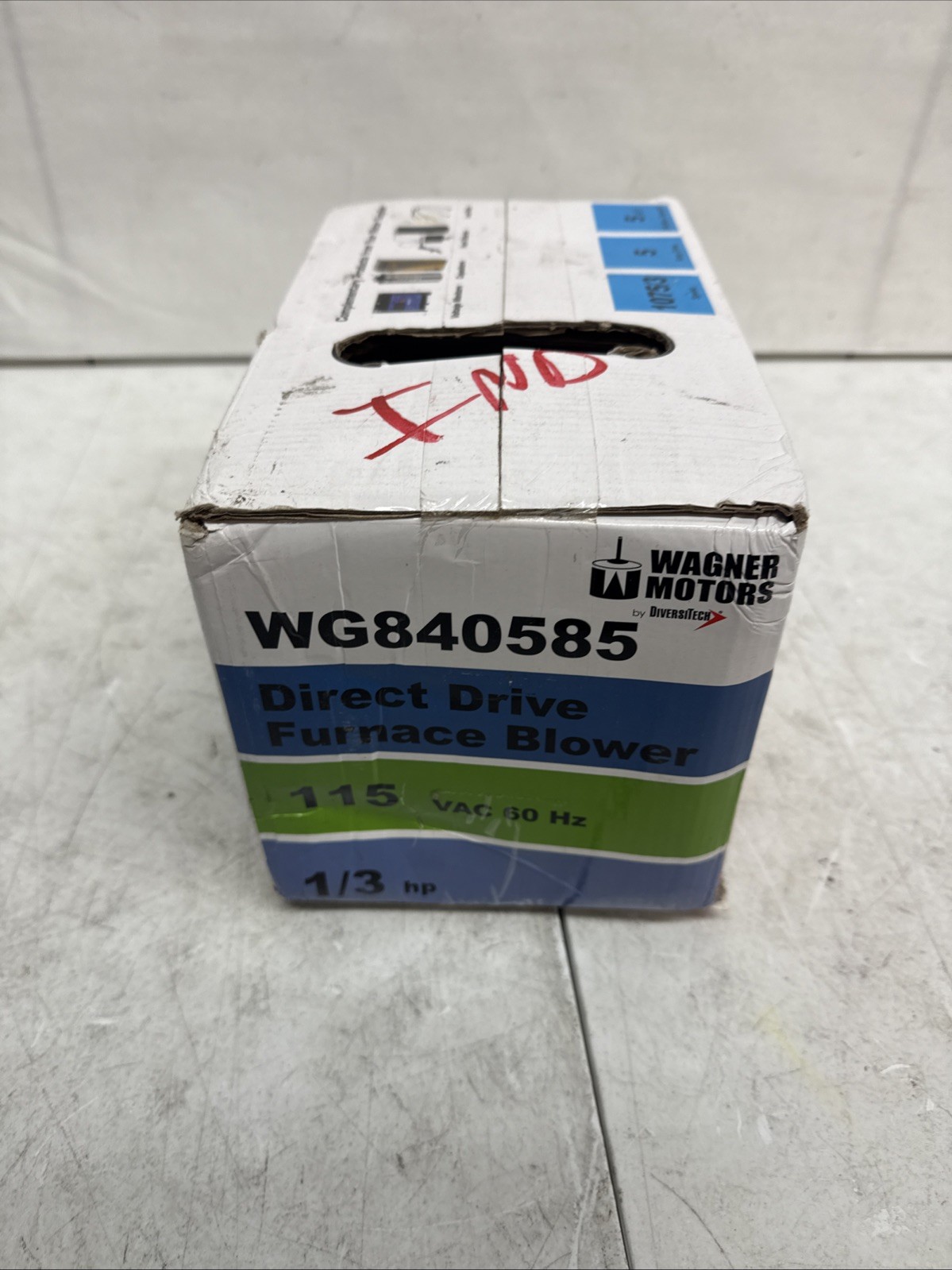Diversitech WG840585 Motor, (Ddb) 1/3Hp, 115V, , Grey