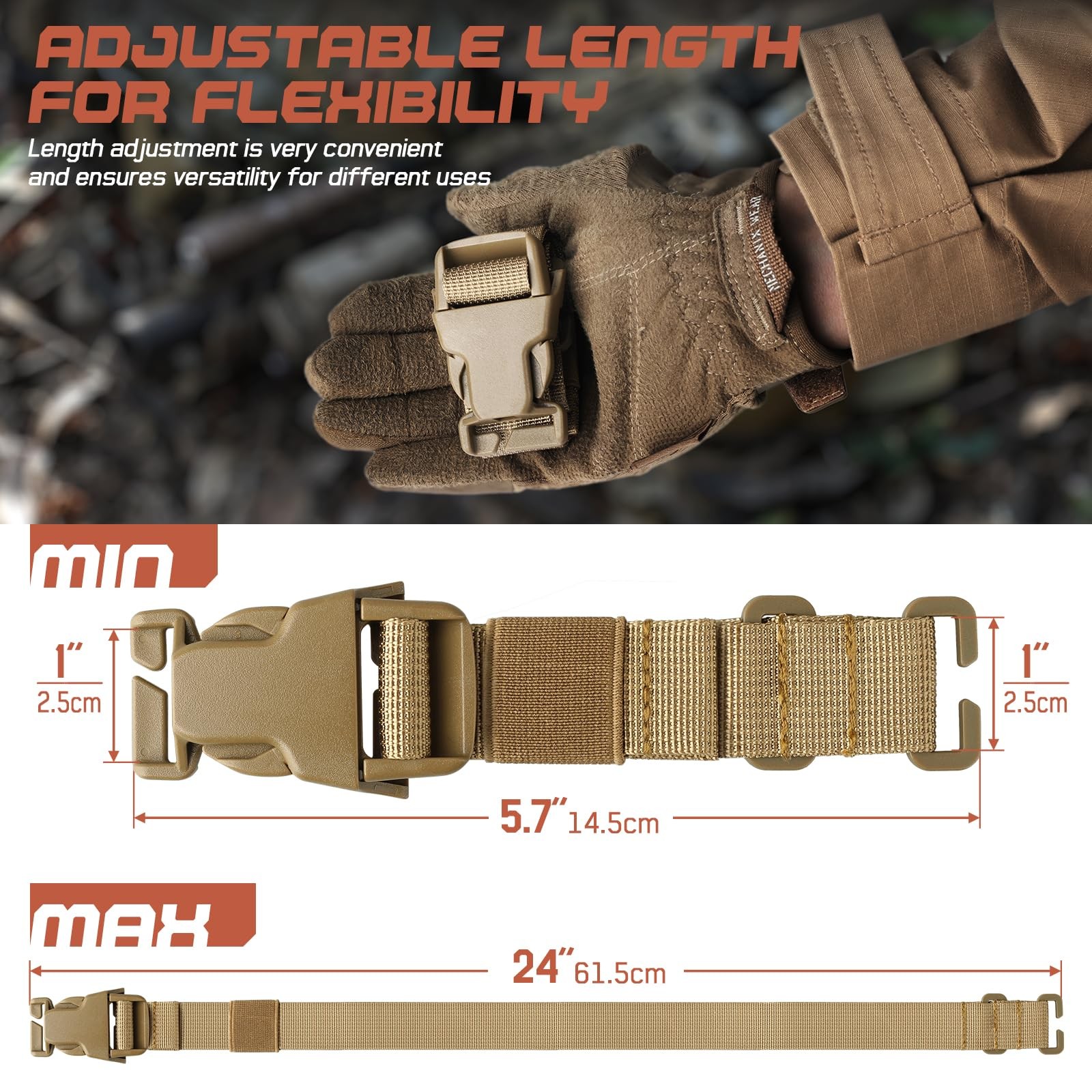 Molle Backpack Straps Tactical Rush Tier System Molle Attachment for Tactical...