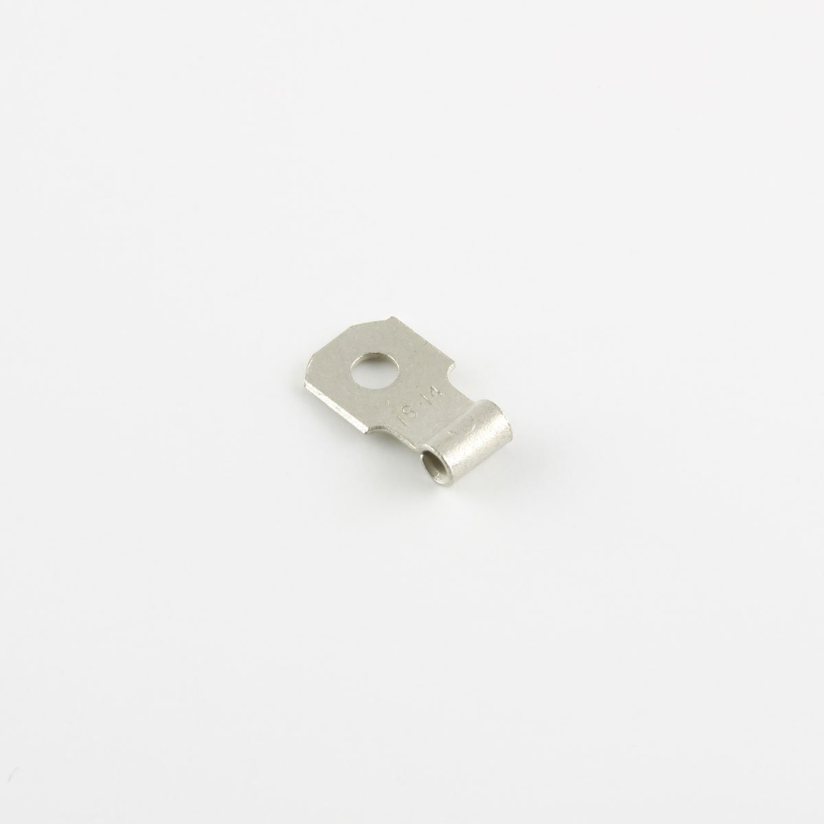 16-14 Ga. Flag Ring Terminals, #6 Stud - (pack of 100)