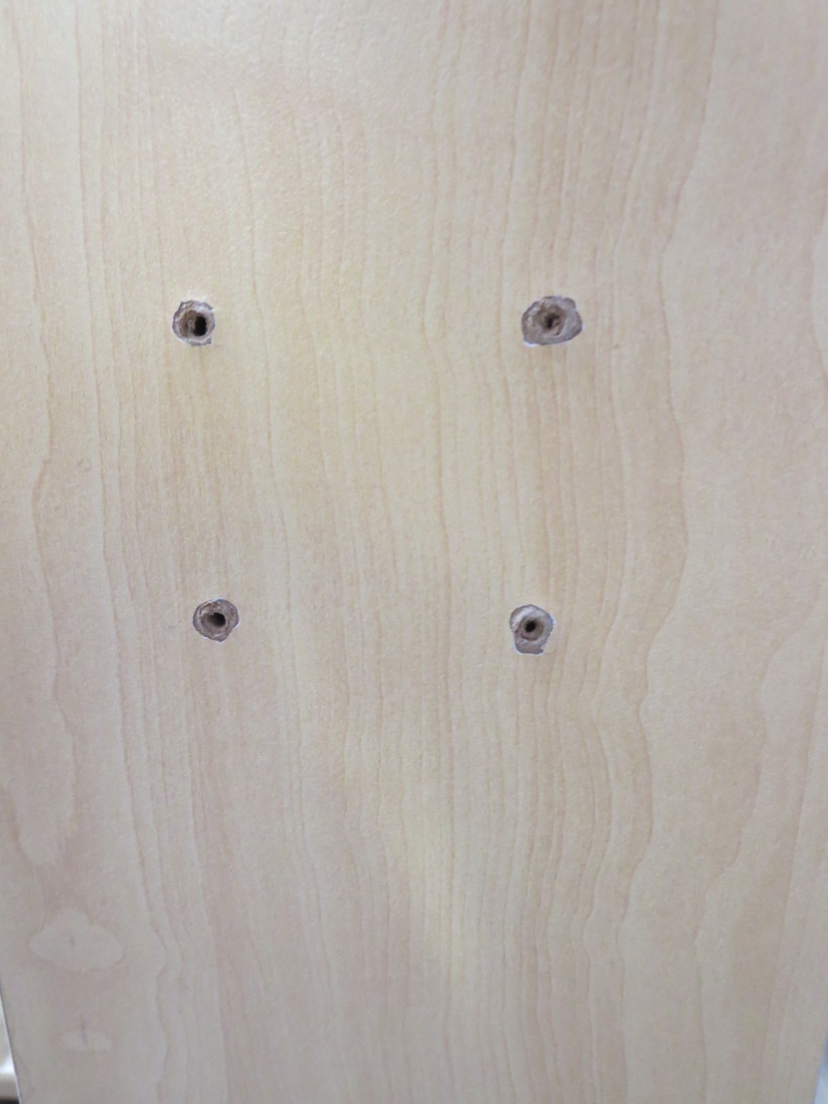 Store Display Slatwall Merchandiser Displays Tower Maple 2-Way Sided