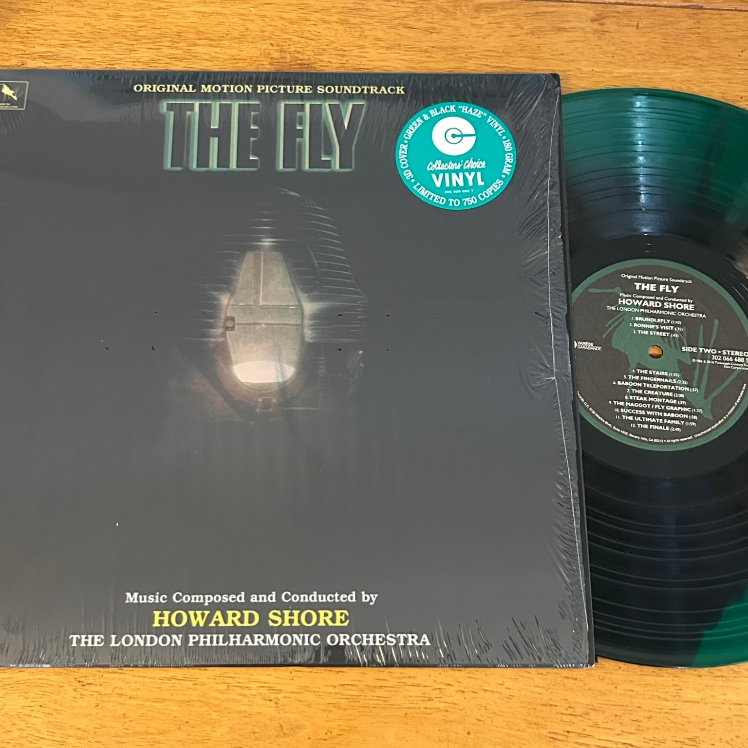 Howard Shore – The Fly Soundtrack LP 2016 Green Haze Vinyl 180g Varese Sarabande