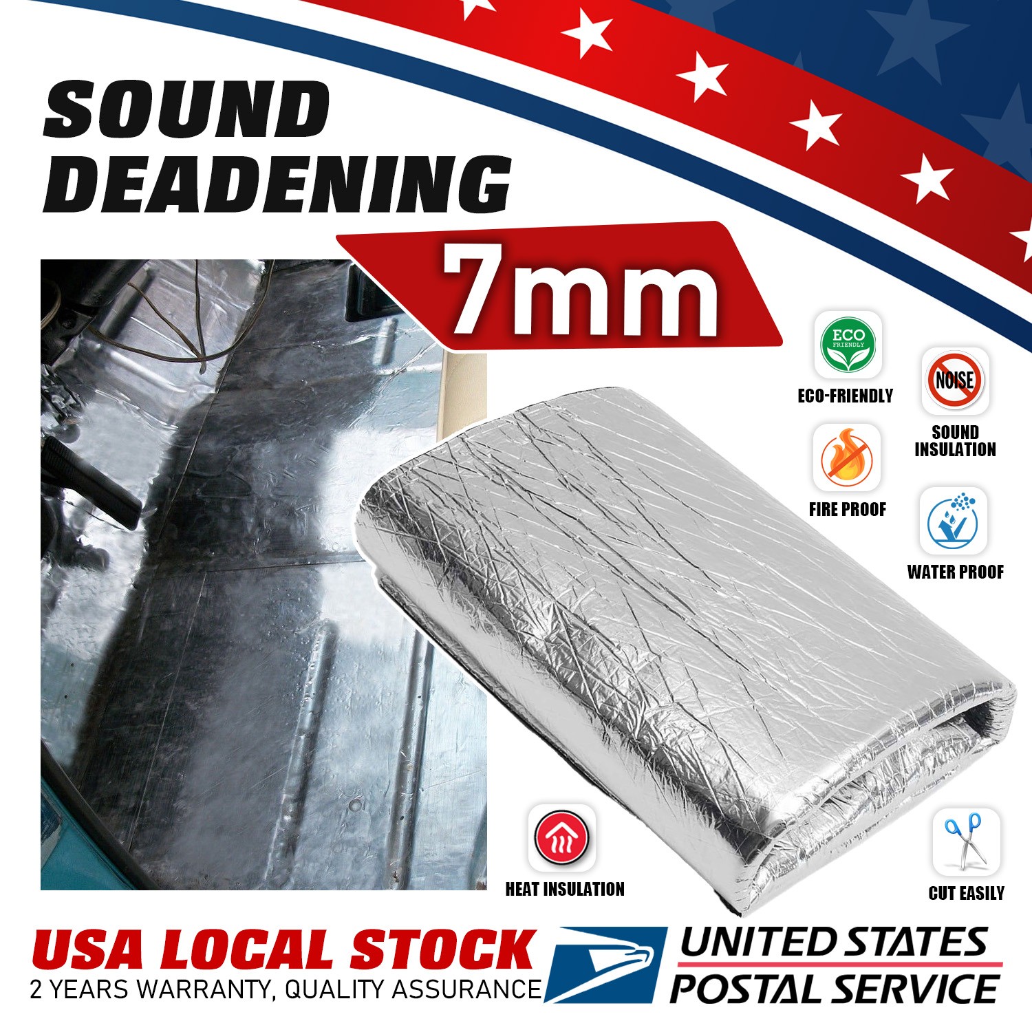 42CM Wide Fireproof Silencing Heat Insulation Mat For High temperature equipment