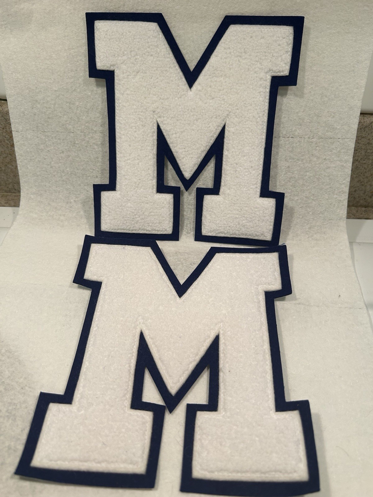 Vintage Varsity Letterman High School College Cheerleader Letters Patches Cheer