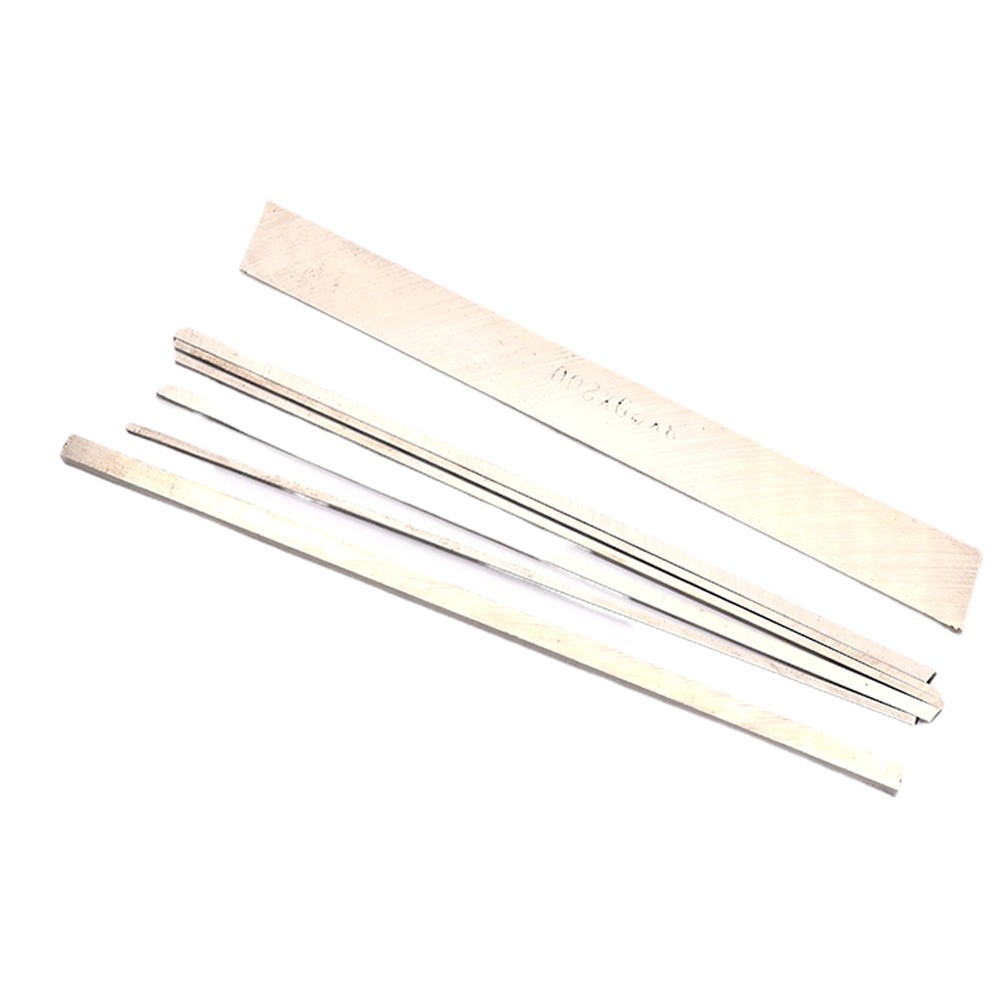 White Steel Bar CNC Lathe Tools HSS Square Steel Bar 200mm for Milling Turning