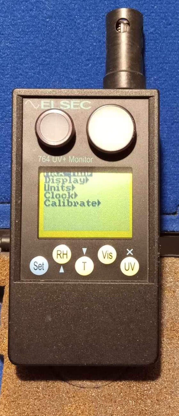 ELSEC UV MONITOR TYPE 764- needs recalibration