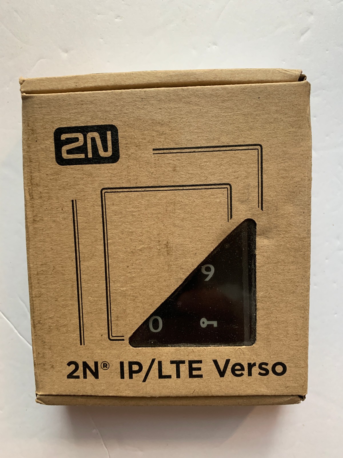 New 2N 91550946-S IP Verso Touch keypad reader 125 kHz, secured 13.56 MHz