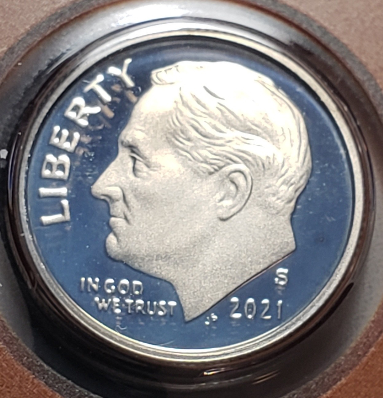 2021-S Clad Roosevelt Dime Gem Proof Cameo