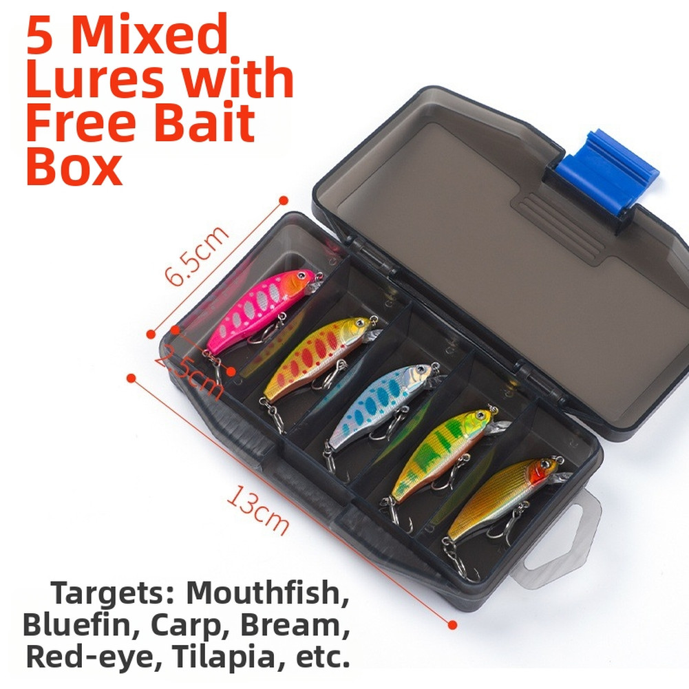 Sinking Minnow Bait with Drip Molded 3D Eyes Non Peel Design for Anglers