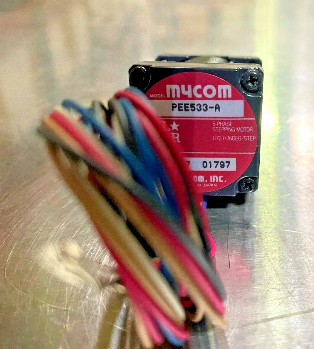 Mycom PEE533-A PUL STAR HV FIVE 5-Phase Stepping Motor