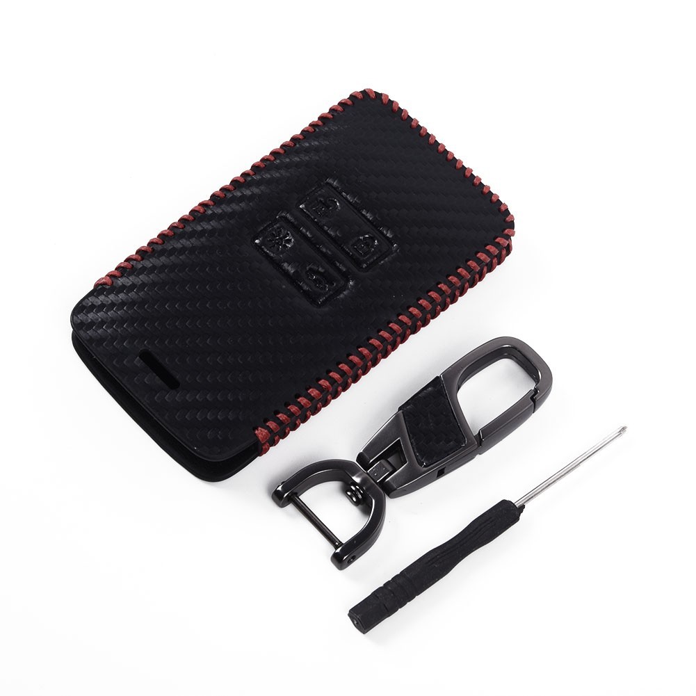 1pc Leather Car Key Protection Case Protector Cover For Captur Clio Megane NEW