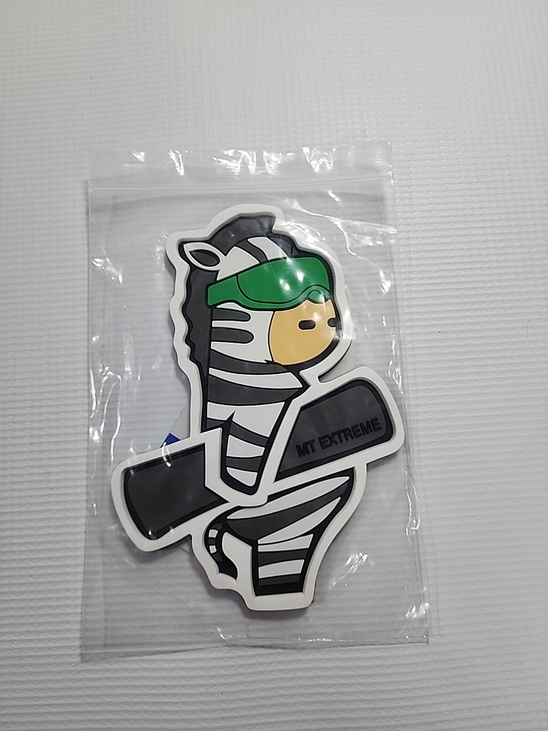 MT Extreme Snowboard Stomp Pad Cute Animal Snowboarding Zebra NEW 6"X4"