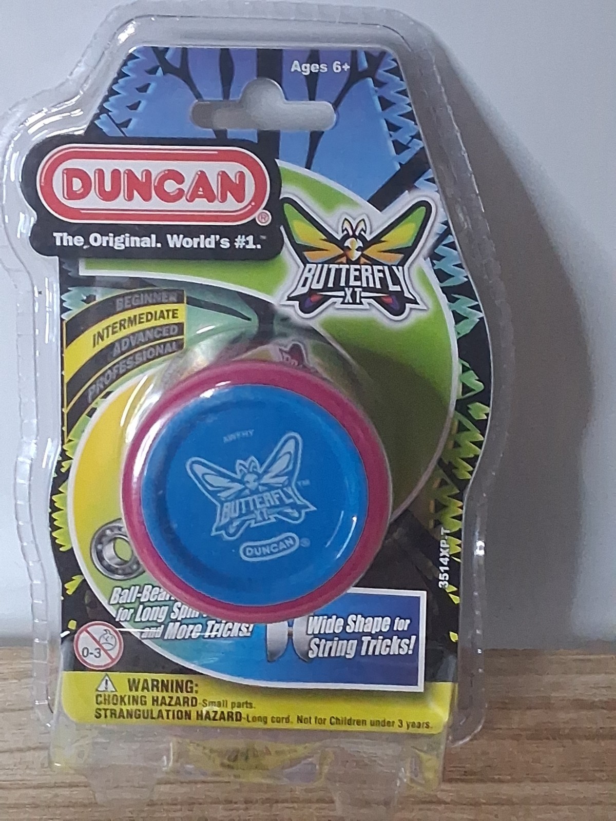 2020 Duncan Butterfly XT Intermediate Yo-Yo - Blue & Purple