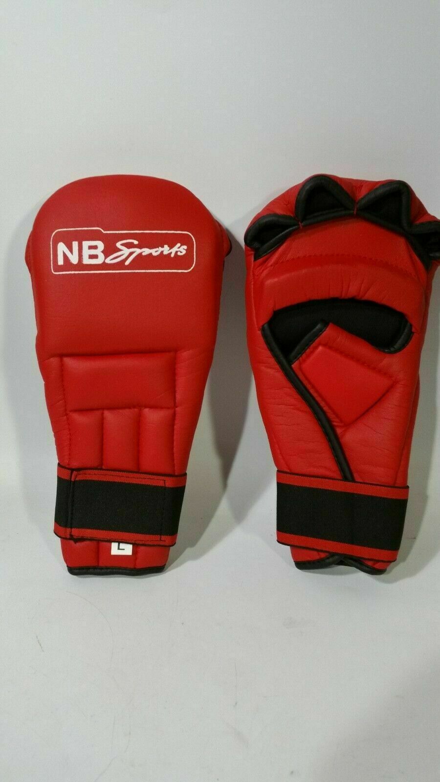 Kickboxing MMA Grappling Punching Bag Training Martial Arts Sparring Gloves Sz L
