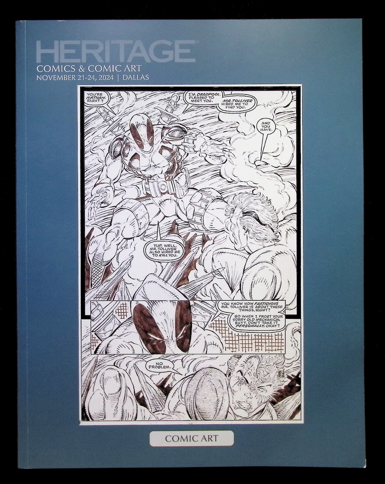 Heritage Comics & Comic Art Nov 2024 Catalog NM-