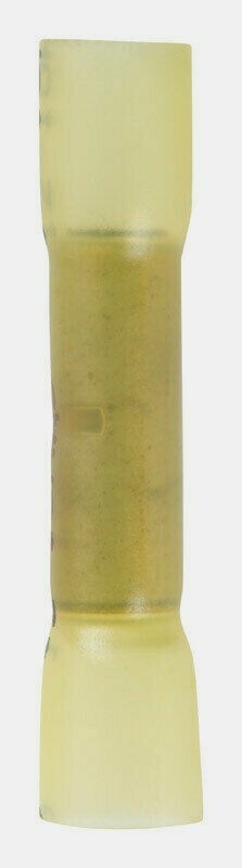 Jandorf Terminal BUTT SPLICE 2 pk 12-10 Ga. YELLOW Insulated Heat Shrink 60814