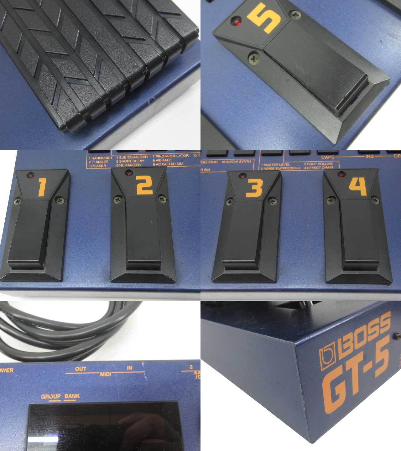 BOSS GT-5 Guitar Effects Processor Multi Effects Pedal used from japan