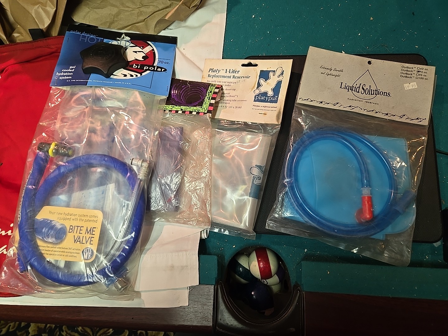 Various Hydration Packs, Reservoirs, Bladders, And Parts NOS See Pics