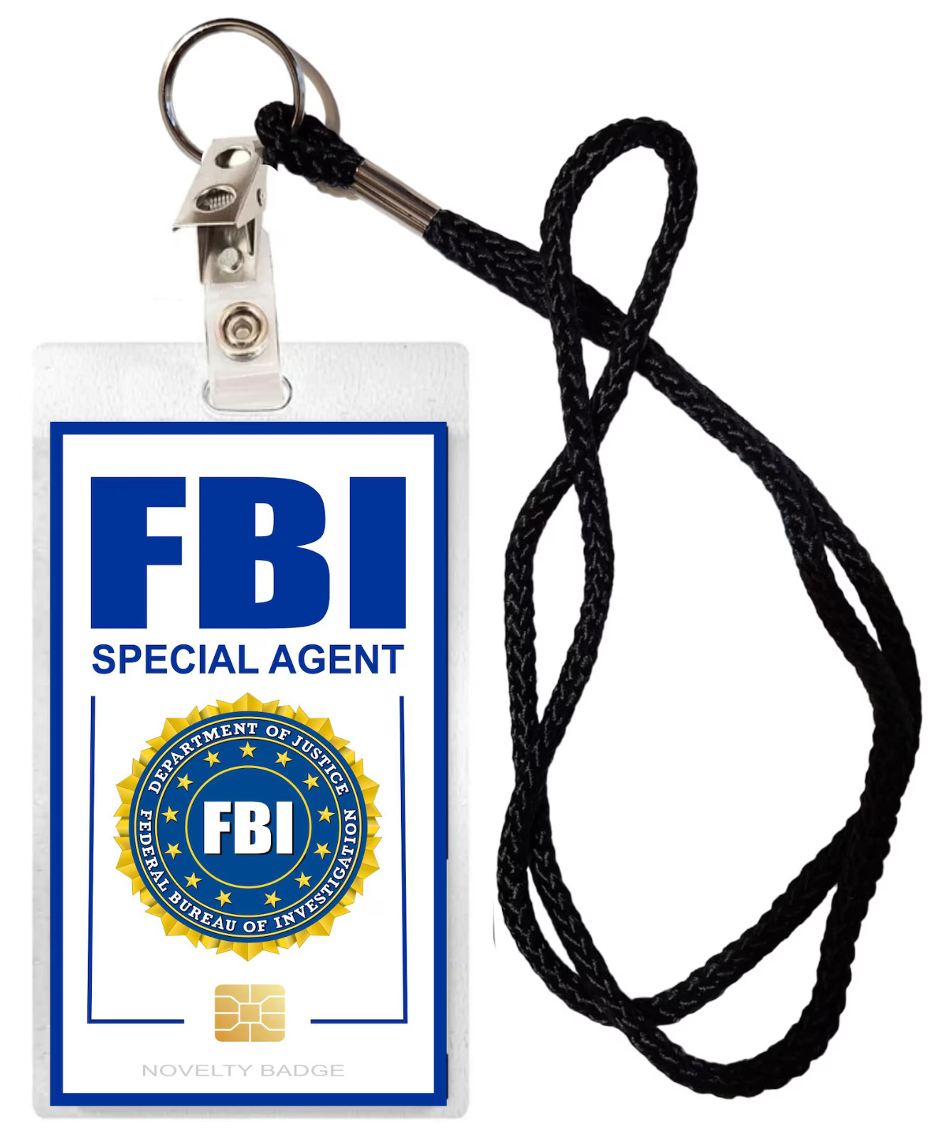 FBI ID/Security Badge Novelty HALLOWEEN COSTUME MOVIE PROP Cosplay