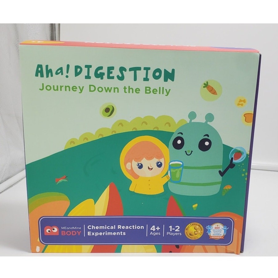 Aha!  Digestion By MEandMine.  STEM for Kids Ages 4+ **NEW, OPEN BOX**