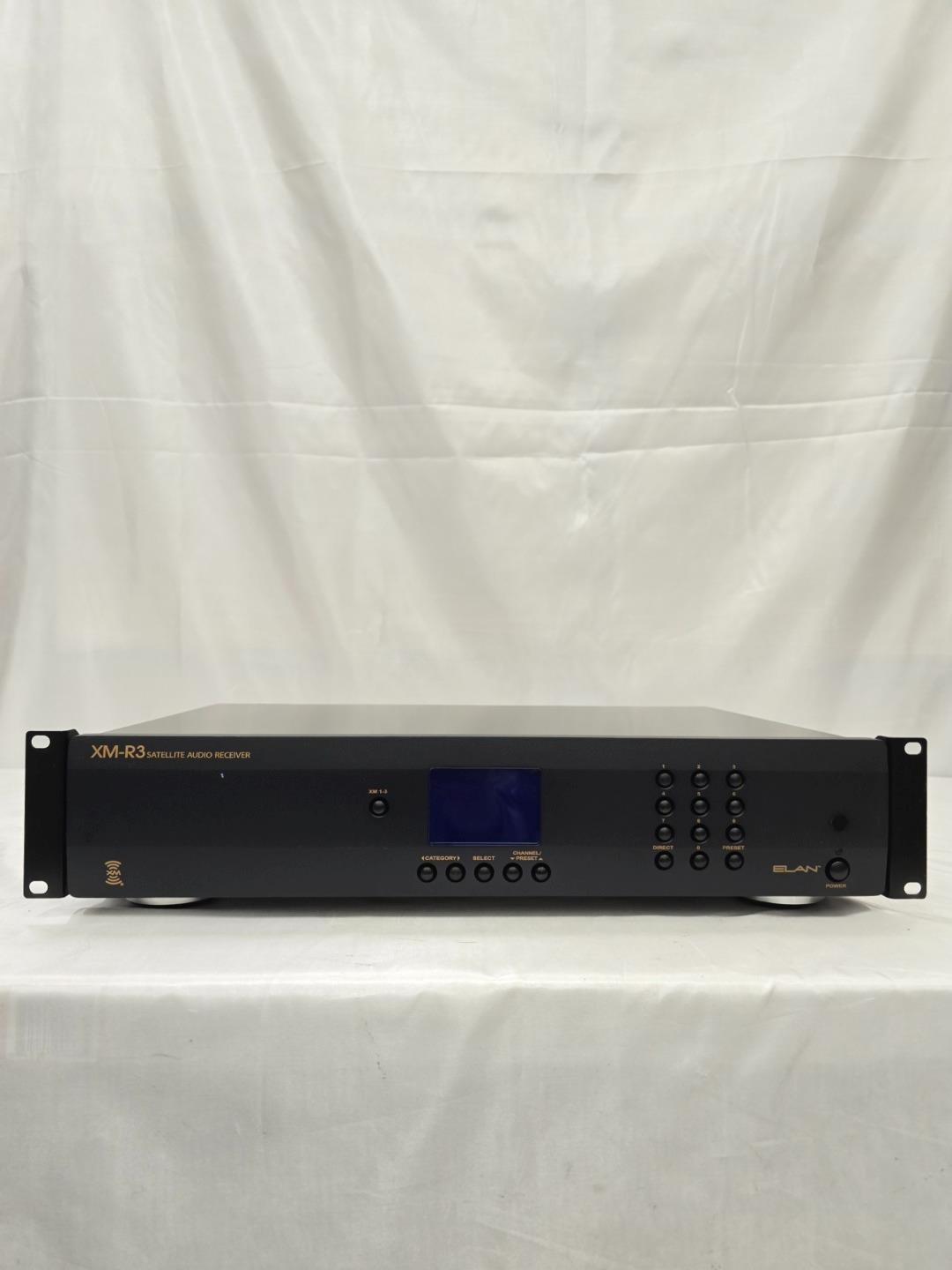 Elan XM-R3+ Multi-Room Audio Controller w/ Rackmount & Power Cord Tested
