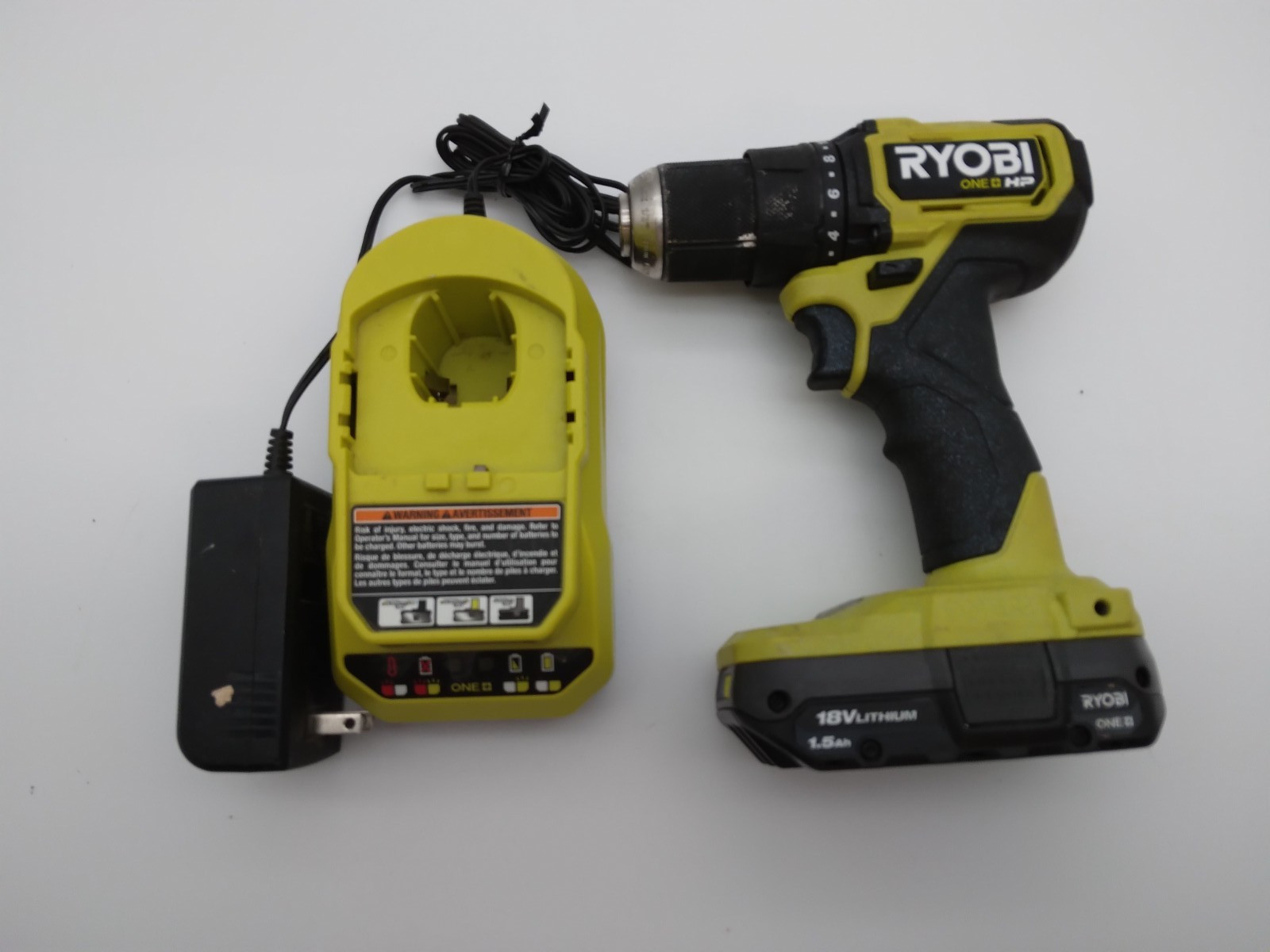 Ryobi PSBID01K 18V Keyless Chuck Drill w/ Battery and Charger