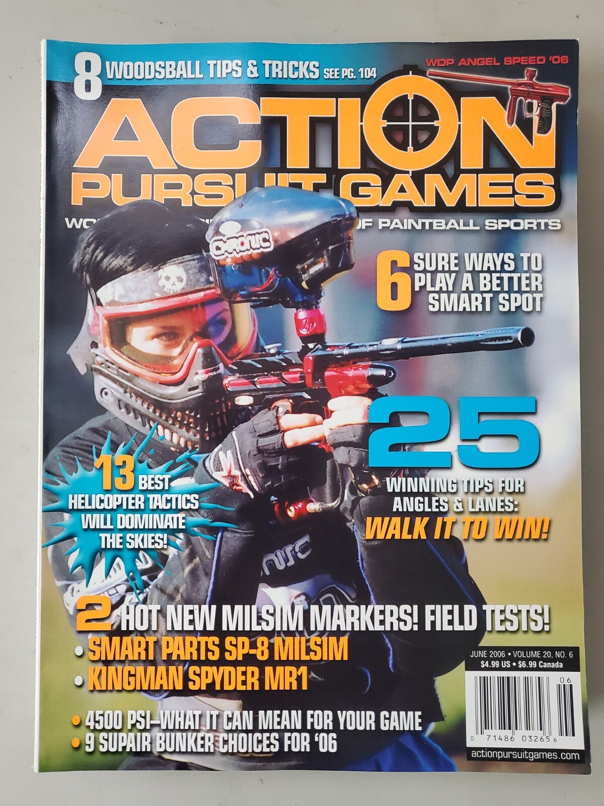 Priced To Sell June 2006 APG Action Pursuit Games Print Paintball Magazine