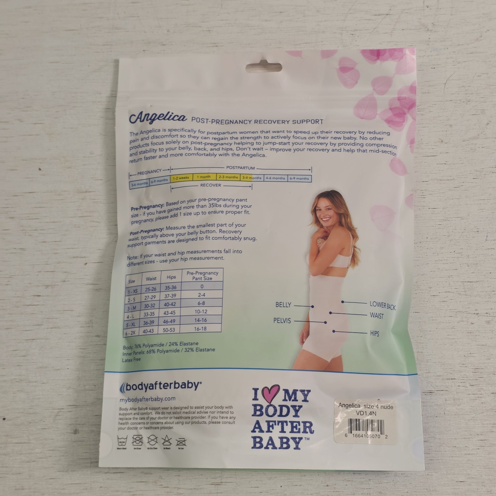 Body After Baby Womens Maternity Angelica Post-Pregnancy Recovery Support Nude 4